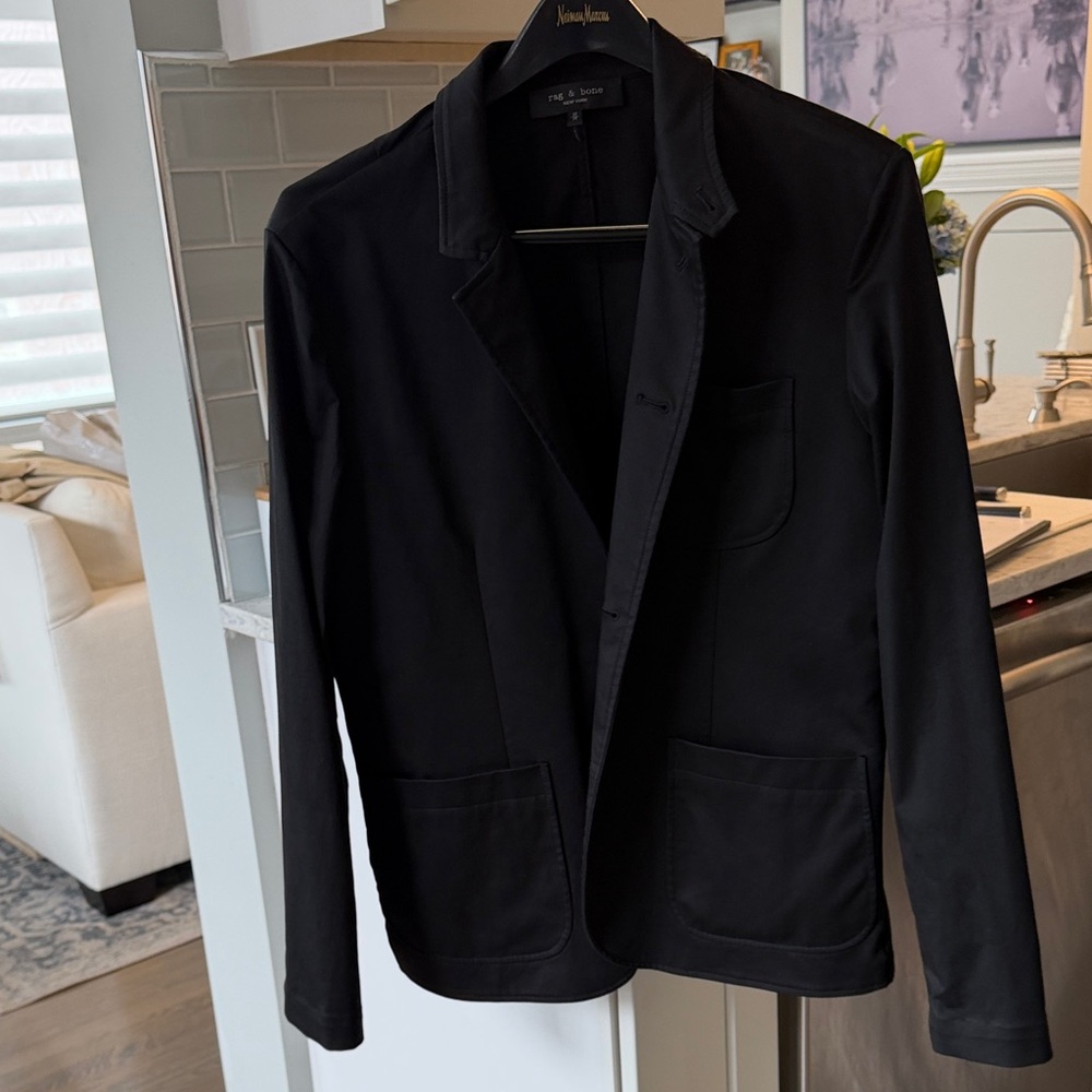 rag & bone Midnight Black Sport Coat